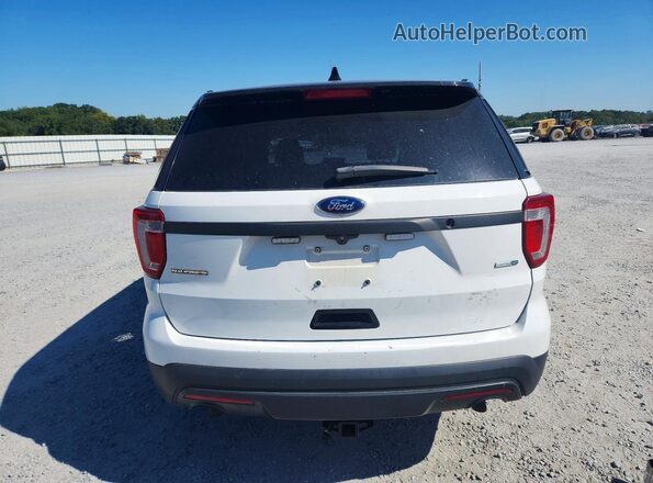 1FM5K8AR1HGE15497 2017 FORD EXPLORER Белый Вид салона спереди