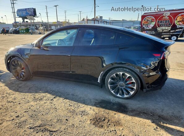 7SAYGDEF4NF490568 2022 TESLA MODEL Black Rear right