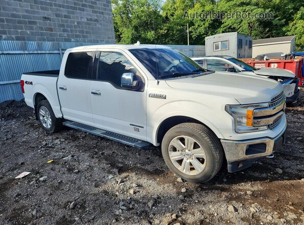1FTFW1E16JFD78287 2018 FORD F150 White წინა ხედი