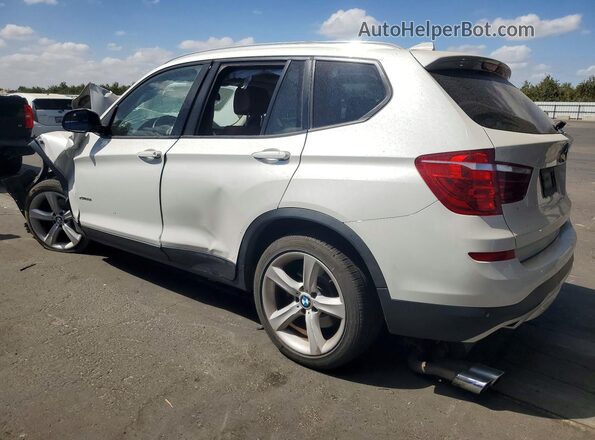 5UXWX9C51H0T07723 2017 BMW X3 White Հետևի աջ
