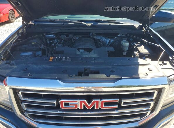 1GTV2MEC1JZ152764 2018 GMC SIERRA Серый Вид подкапотного пространства