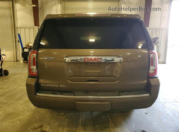 1GKS2HKJXGR126772 2016 GMC YUKON Желто-коричневый Вид салона спереди