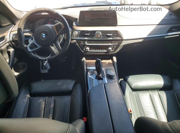 WBAJS7C02LBN96544 2020 BMW M5 White Vista del cuadro de instrumentos