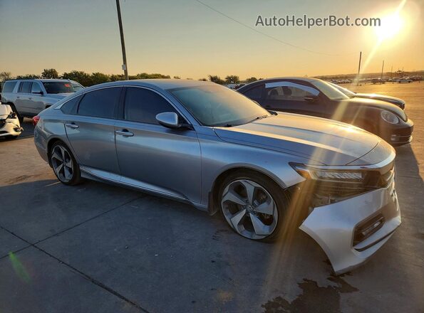 1HGCV2F9XKA006029 2019 HONDA ACCORD Silver წინა ხედი