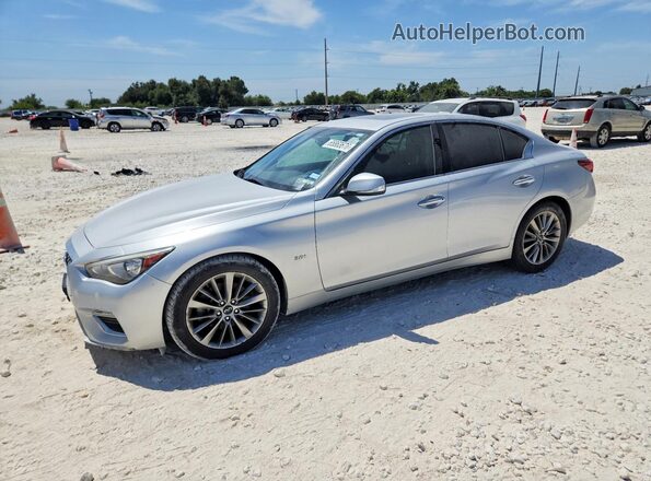 JN1EV7AR9JM438929 2018 INFINITI Q50 Silver Задня ліва чверть