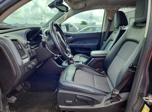 1GCPTDE18G1334943 2016 CHEVROLET COLORADO Gray წინა პანელის ხედი