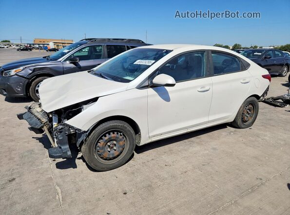 3KPC24A39JE018383 2018 HYUNDAI ACCENT White Tył lewy