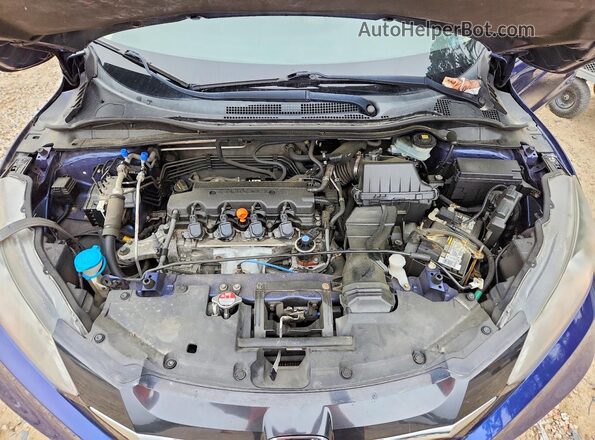 3CZRU5H39HG701774 2017 HONDA HR-V Blue Вид підкапотного простору
