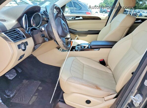 4JGDA5JB8JB008456 2018 MERCEDES-BENZ GLE Gray Вид панелі приладів