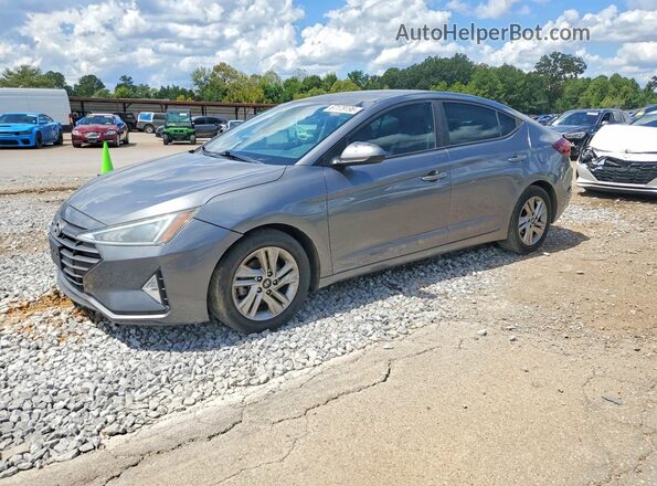 5NPD84LF2LH512058 2020 HYUNDAI ELANTRA Серый Задняя левая четверть