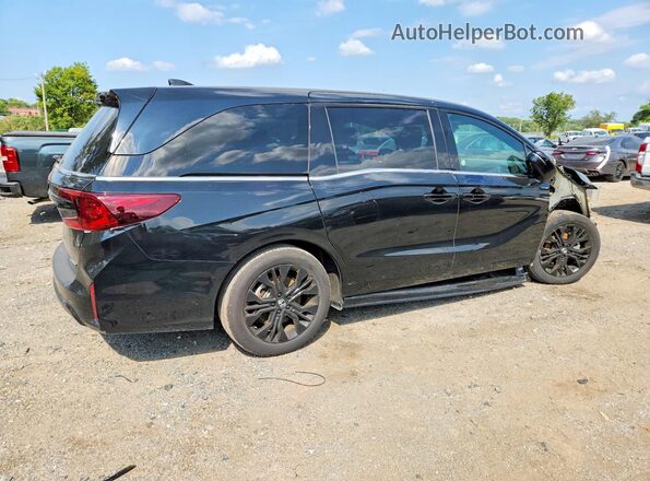 5FNRL6H75SB059715 2025 HONDA ODYSSEY Black Przód prawy