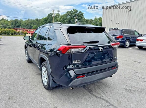 JTMF1RFV2KD047590 2019 TOYOTA RAV4 Black უკანა მარჯვენა