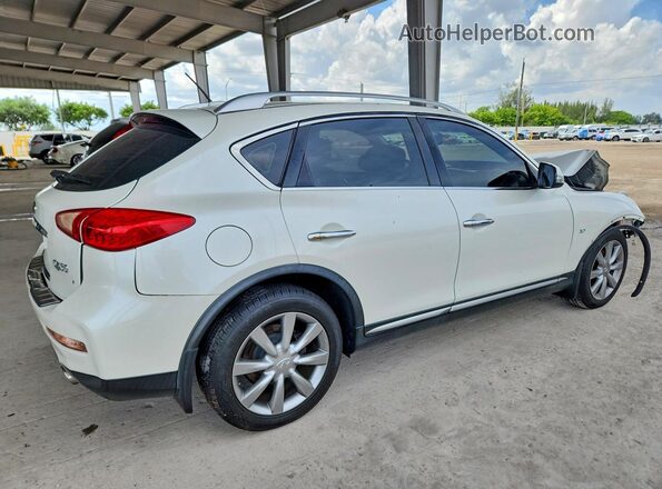 JN1BJ0RP3HM380609 2017 INFINITI QX50 White წინა მარჯვენა