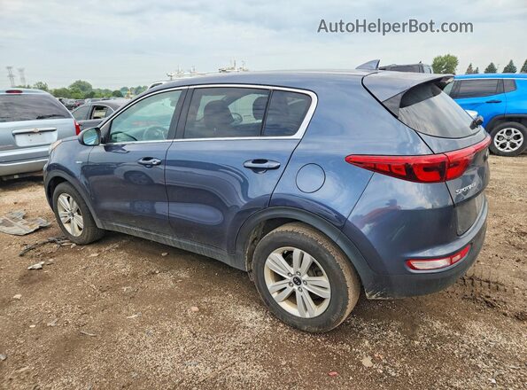 KNDPMCAC8K7619131 2019 KIA SPORTAGE Blue უკანა მარჯვენა