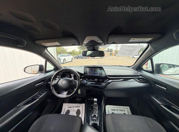 NMTKHMBX7KR098249 2019 TOYOTA C-HR Белый Вид задних сидений
