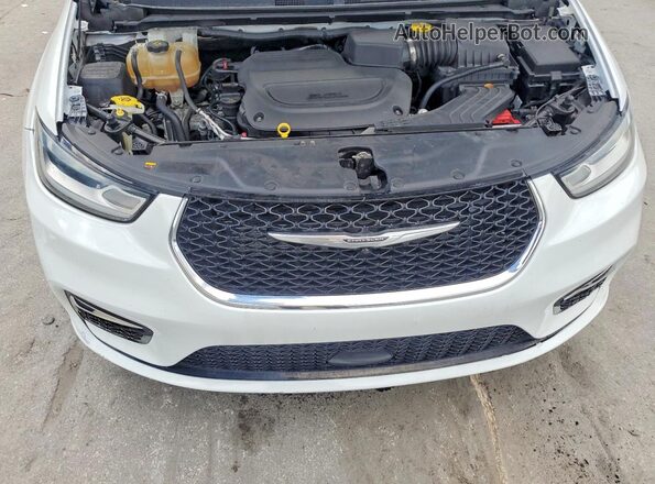 2C4RC1BG1NR150680 2022 CHRYSLER PACIFICA White VIN კოდის სტიკერის ხედი