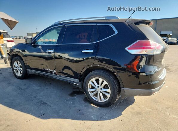 KNMAT2MT1GP679886 2016 NISSAN ROGUE Black უკანა მარჯვენა