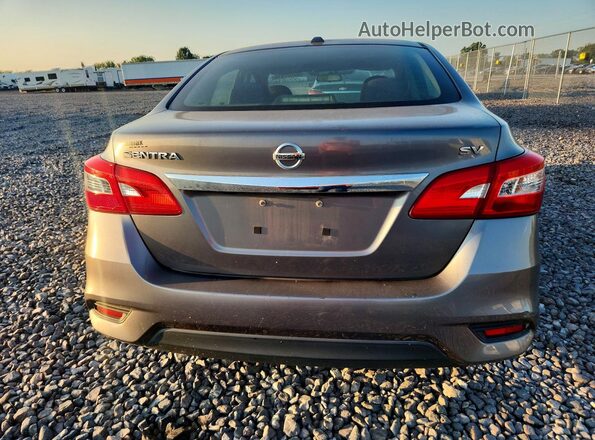 3N1AB7AP1HY236762 2017 NISSAN SENTRA Gray Вид салону спереду