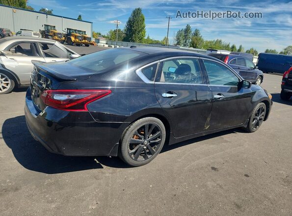 1N4AL3AP6JC255492 2018 NISSAN ALTIMA Black წინა მარჯვენა