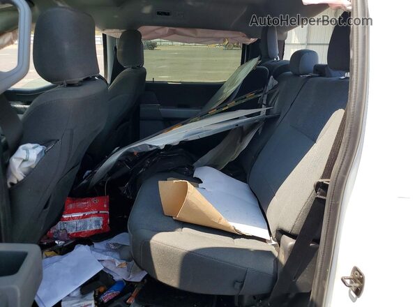 1FTEW3K84SKE87025 2025 FORD F150 White Rear interior view