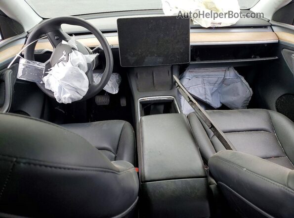 7SAYGDEE1RA220157 2024 TESLA MODEL Red Widok zestawu wskaźników