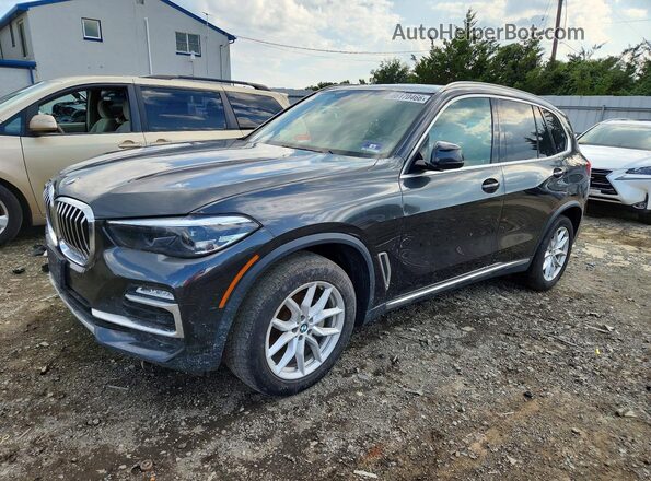 5UXCR6C5XKLL65167 2019 BMW X5 Gray Rear left