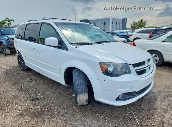 2C4RDGEG0GR250056 2016 DODGE GRAND White Widok z przodu
