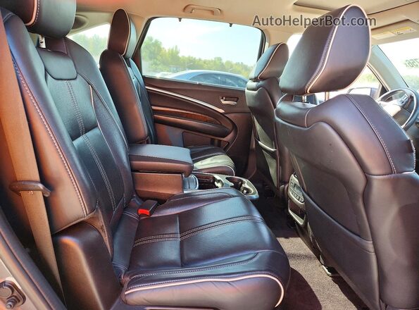 5FRYD4H8XHB041210 2017 ACURA MDX Серый Вид подкапотного пространства