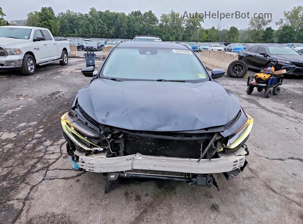 19XZE4F1XKE002574 2019 HONDA INSIGHT Black უკანა ხედი