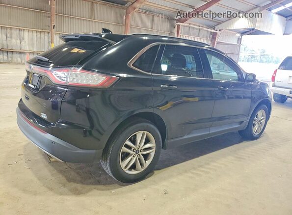 2FMPK3J99HBB25429 2017 FORD EDGE Черный Передняя правая четверть