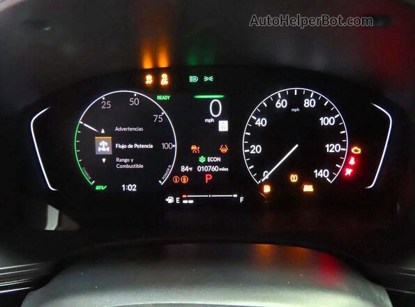 JHMFL4H88SX002154 2025 HONDA CIVIC Blue Սարքավորումների վահանակի տեսք
