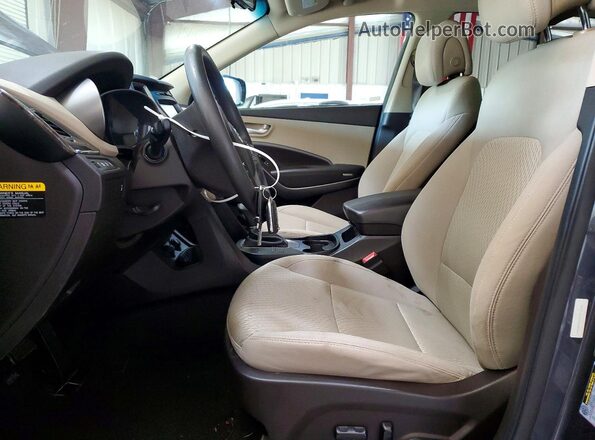 5XYZUDLB5HG489467 2017 HYUNDAI SANTA Серый Вид панели приборов