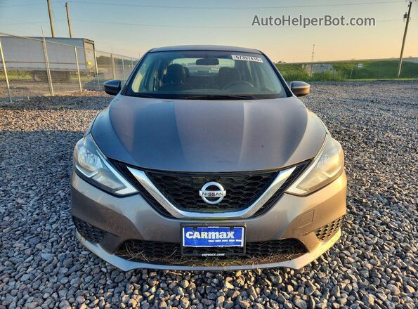 3N1AB7AP1HY236762 2017 NISSAN SENTRA Gray Вид ззаду