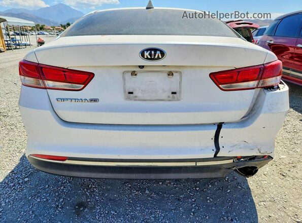 KNAGT4L34G5102737 2016 KIA OPTIMA White Սալոնի դիմացի տեսք
