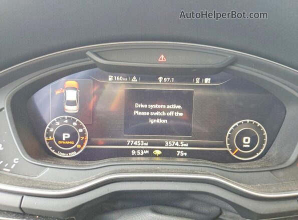 WAUFNAF45KA081003 2019 AUDI A4 Белый Вид задних сидений