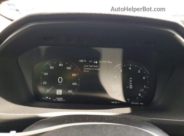 YV4102CK2M1702413 2021 VOLVO XC90 White Հետևի նստատեղերի տեսք