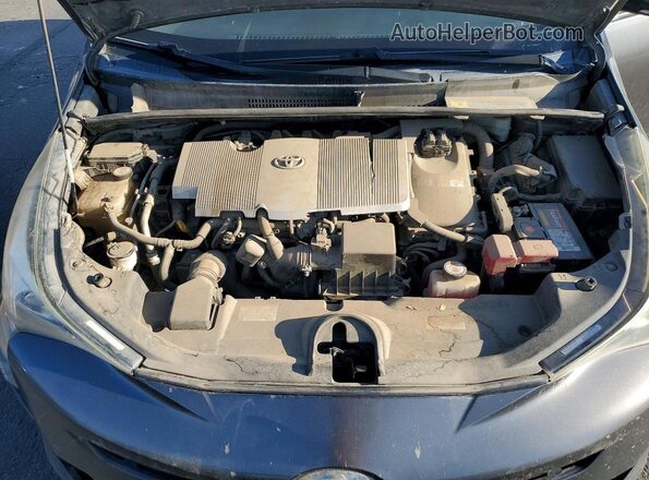 JTDKBRFU7H3034397 2017 TOYOTA PRIUS Угольный Вид подкапотного пространства