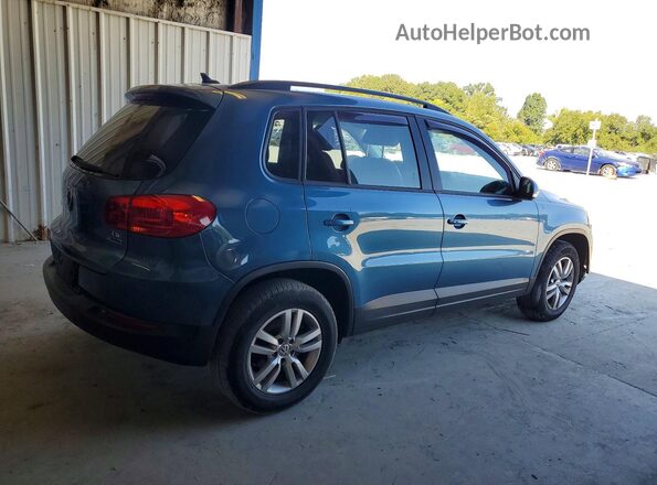 WVGBV7AX2HK007932 2017 VOLKSWAGEN TIGUAN Blue წინა მარჯვენა