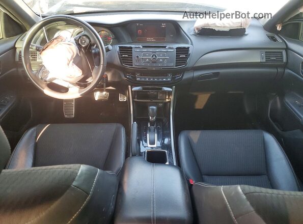 1HGCR2F55GA144490 2016 HONDA ACCORD White Widok zestawu wskaźników