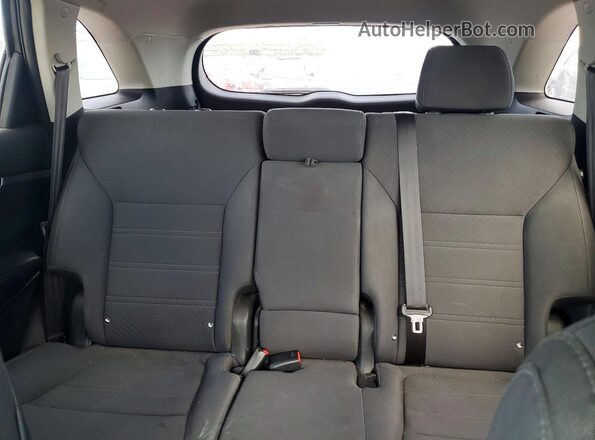 5XYPGDA30GG162600 2016 KIA SORENTO Black Rear interior view