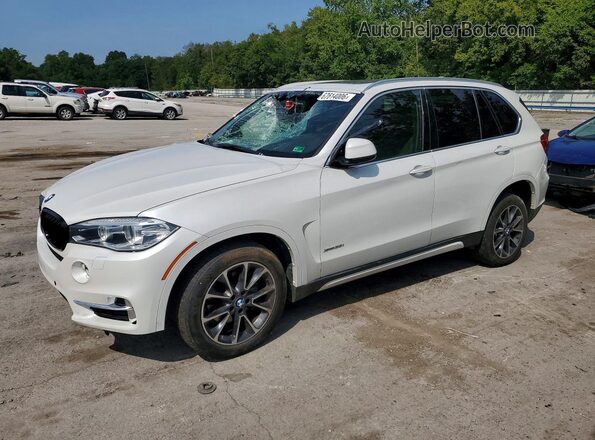 5UXKR0C55H0V50097 2017 BMW X5 White Rear left