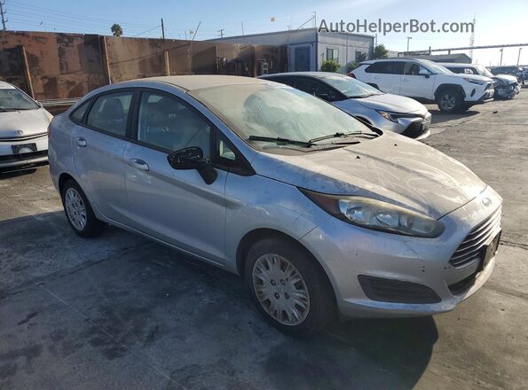 3FADP4AJ5HM147540 2017 FORD FIESTA Silver Вид спереду
