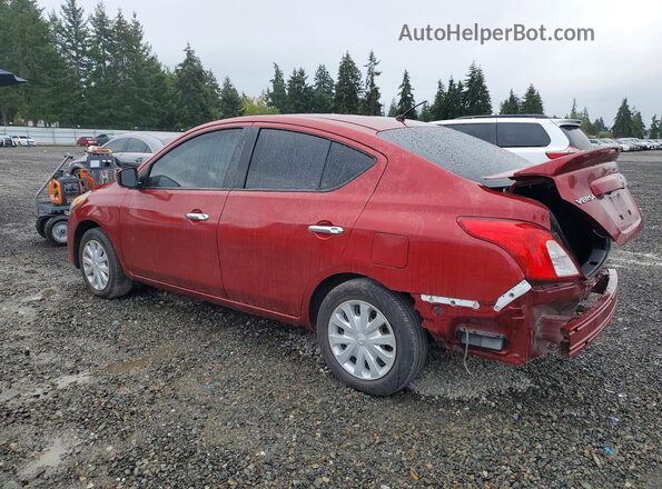 3N1CN7AP1KL879486 2019 NISSAN VERSA Red Задня права чверть