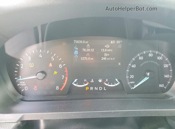 1FM5K8AB5LGA20069 2020 FORD EXPLORER Black Vista de los asientos traseros
