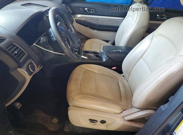 1FM5K7B80JGB78684 2018 FORD EXPLORER Угольный Вид панели приборов