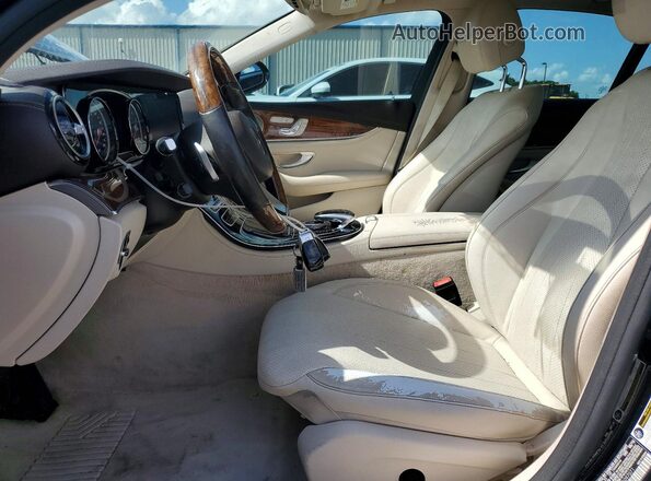 WDDZF4JBXHA097071 2017 MERCEDES-BENZ E Black წინა პანელის ხედი