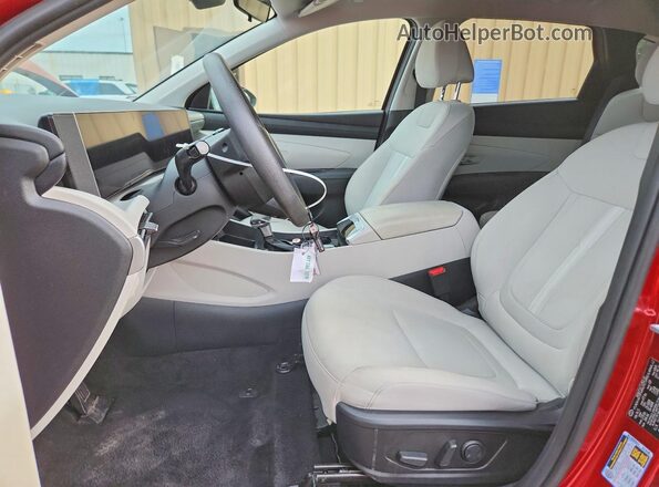 5NMJB3DE7SH548828 2025 HYUNDAI TUCSON Red Dashboard view