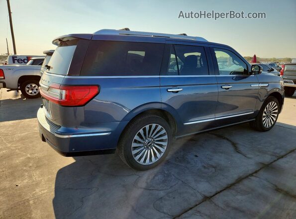 5LMJJ2LT1KEL08103 2019 LINCOLN NAVIGATOR Синий Передняя правая четверть
