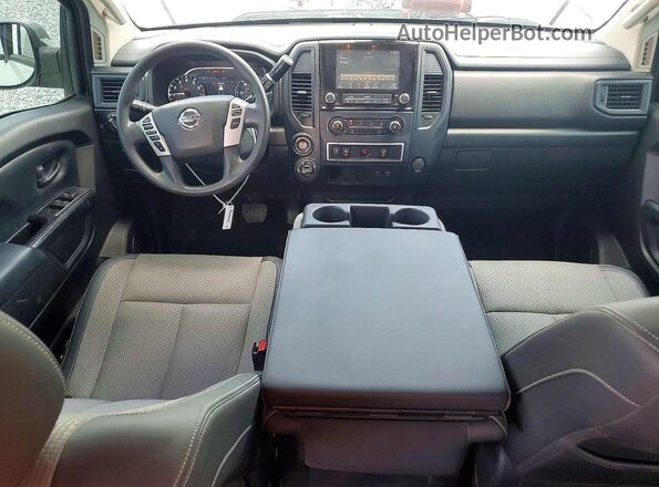 1N6AA1FA0MN518719 2021 NISSAN TITAN White Instrument cluster view