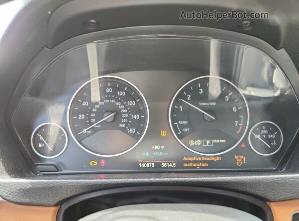 WBA4A9C5XGG506136 2016 BMW 4 SERIES Black Widok tylnych siedzeń